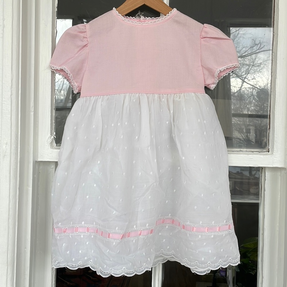 Pink vintage poofy princess dress